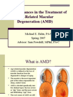 Advances in The Treatment of Age-Related Macular Degeneration (AMD)