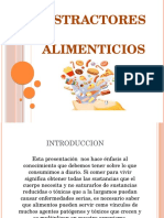 Distractores Alimenticios