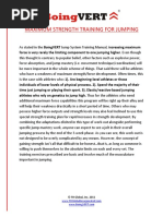 Jump Mastery Strength Training Giveaway