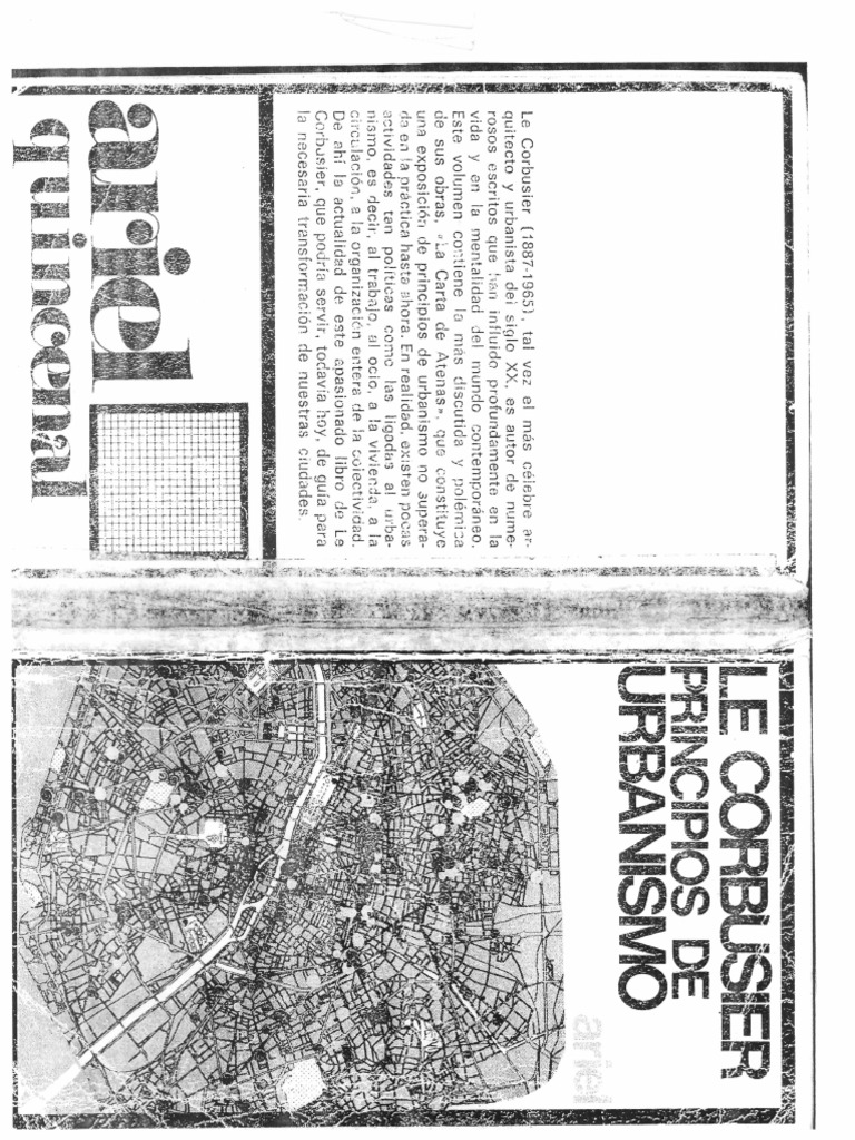 Principios de Urbanismo Carta de Atenas 01