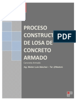 proceso constructivo de losa de concreto armado - Ing. Nestor Luis Sanchez - @NestorL.pdf