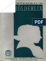 Friedrich Holderlin, Facultad de Ciencias Humanas - Univesidad Nacional (1995)