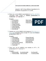 PRONUNCIATION OF VERBS ENDING IN Ed - Regular Verbs