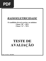 Teste Radioeletricidade