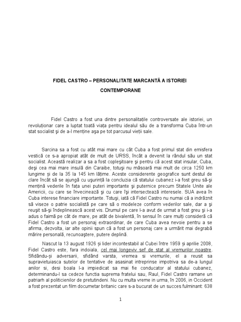 Fidel Castro | PDF