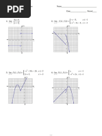 01 - Limits at Jump Discontinuities and Kinks PDF