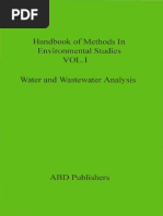 Download SKmaiti-Water and Wastewater Analysis Handbook of Methods in Environmental Studies Vol 1 1 by tfhrfth SN325741514 doc pdf