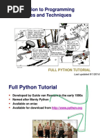 Python Tutorial