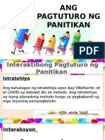 Ang Interaktibong Pagtuturo NG Panitikan