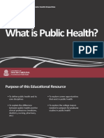 What Is Public Health