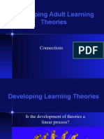 Developing Adult Learning Theories: Connections