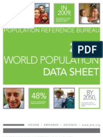 World Population Data Sheet 2009