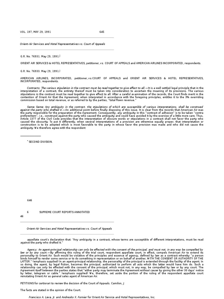 D - e (Scra) | PDF | Law Of Agency | Lawsuit
