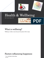 Health & Wellbeing: by Yvette Moyo N5