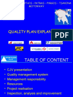 Quality Plan Presentation