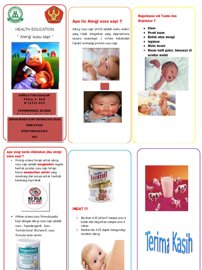 LEAFLET-Alergi Susu Sapi PDF