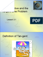 Lesson3.1The Derivative and TheTangentLine