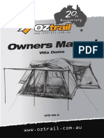 Dte-Vi9-e Villa Dome Instructions 20th Anniversary