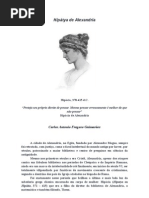 Carlos Antonio Fragoso Guimarães - Hipatya de Alexandria