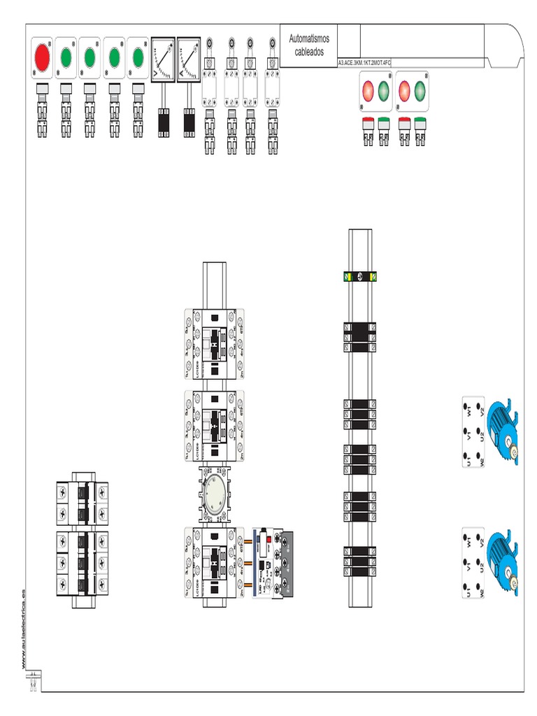 Automatismos y Cableados Telemecanique | PDF