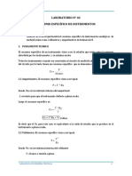 Consumo Especifico de Instrumentos