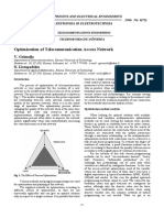 Optimization of Telecommunication Access Network: V. Grimaila N. Listopadskis