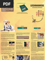 Folder Orientativo - Leishmaniose Proteja Sua Família e Seu Cão