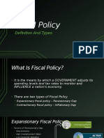 Fiscal Policy: Definition and Types