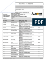 Aurora 400 EC Herbicida Relatório