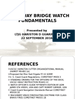Underway Bridge Watch Fundamentals