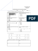 Prueba Matematica 5° Basico