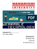 Wearable Tech Report
