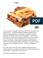 La Cuisine de Bernard: Moussaka Grecque