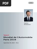 Download Speech Audi Sport Press Conference Paris Motor Show  by AUDI AG SN325777225 doc pdf