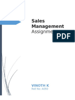 Sales Management