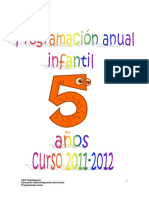 Programacion Anual Infantil 5 Anios