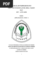 Download MAKALAH FARMAKOLOGI HIV-AIDS  Vaksin Imunosera by finarazana SN325781738 doc pdf