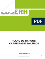 Plano de Cargos Carreiras e Salários EBSERH Outubro2015