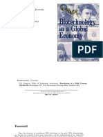 US - Congress - Biotechnology in A Global Economy