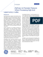 GE RCM Allows Refinery to Precisely Measure