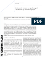 Acute Effects of Moderate Aerobic Exercise On Specific Aspects of Executive Function in Different Age and Fitness Groups: A Meta-Analysis