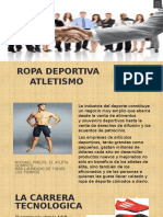 Presentación Ropa Deportiva