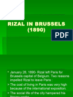 Rizal in Brussels