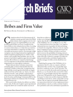 Bribes and Firm Value