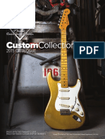 2015 Fender Custom Shop Illustrated Price List PDF