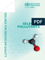 WHO Selected Pollutants
