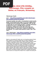 Download Radin 2016 FR DVDRip Tlcharger Film Complet en Entier En Franais Streamingrtf by mutaji SN325800674 doc pdf