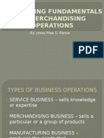 Accounting Fundamentals For Merchandising Operations