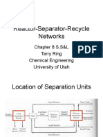 L8 Reactor Separator Recycle Networks