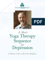 Yoga Therapy Sequence Depression: A Short